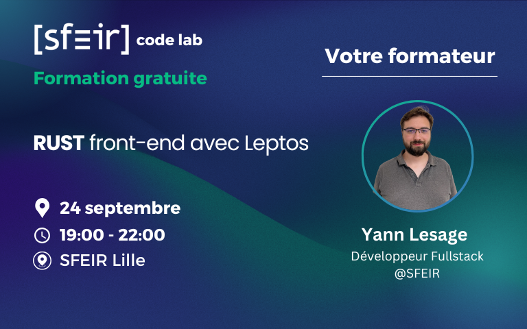 SFEIR Codelab Rust Leptos