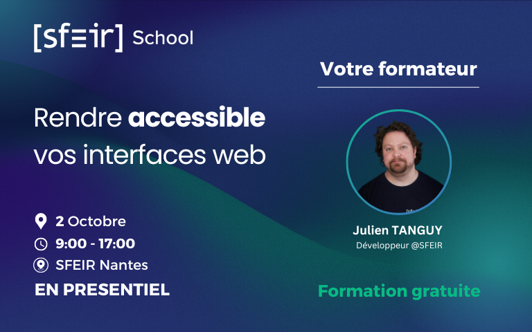 SFEIR School Accessibilité Web - A11Y