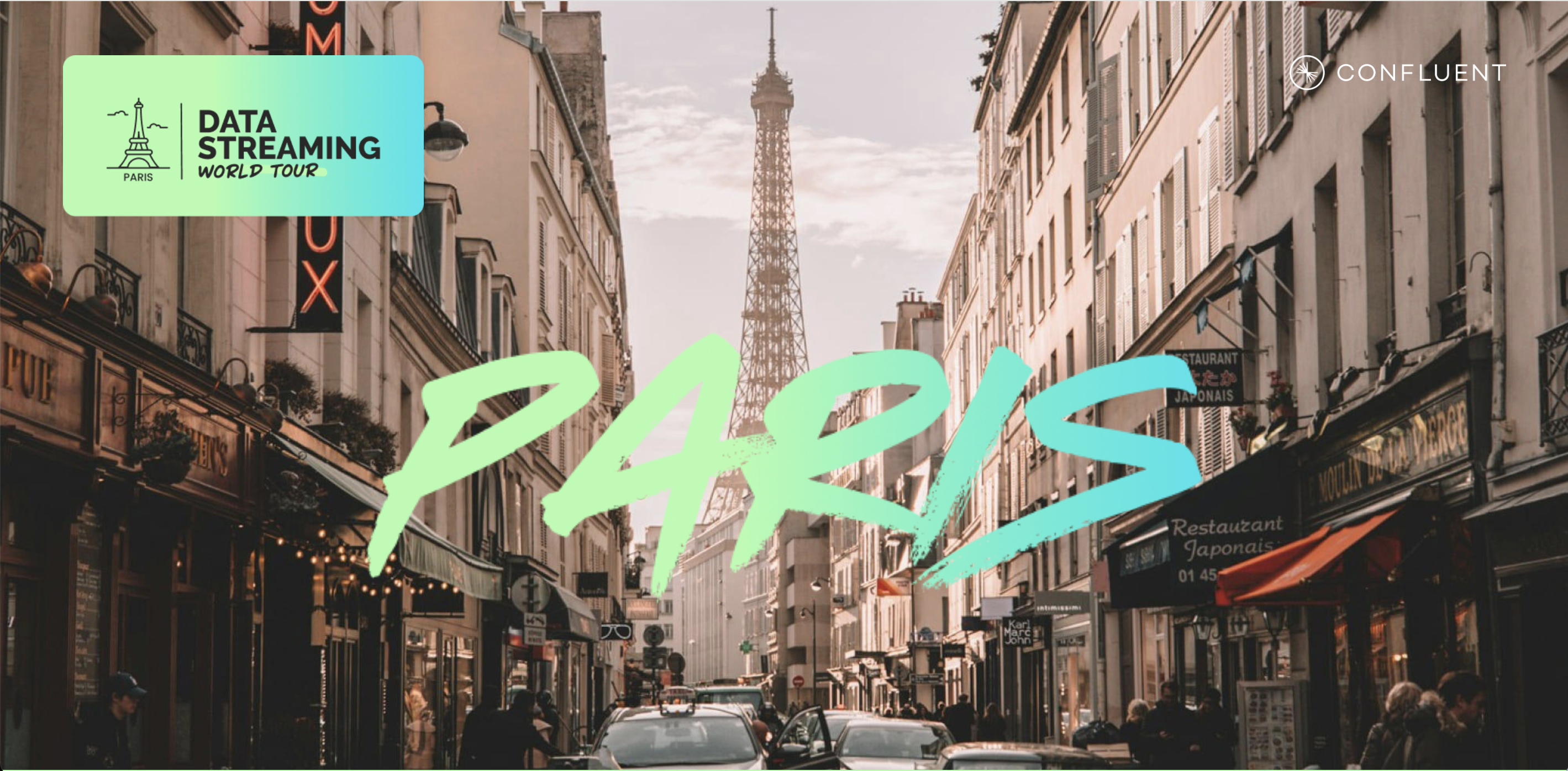 Confluent Streaming World Tour Paris 2025