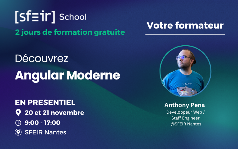 SFEIR School Angular Moderne