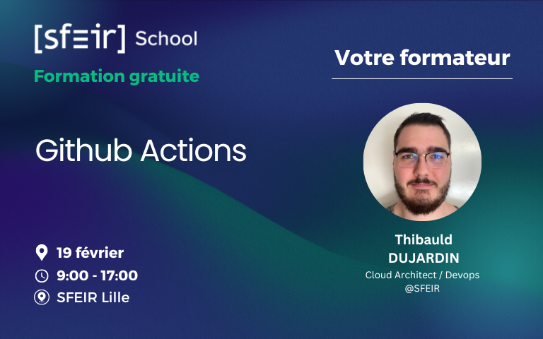 SFEIR School GitHub Actions