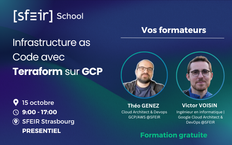 SFEIR School Infrastructure as Code avec Terraform sur GCP